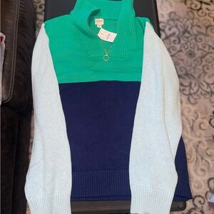 J Crew Half Zip